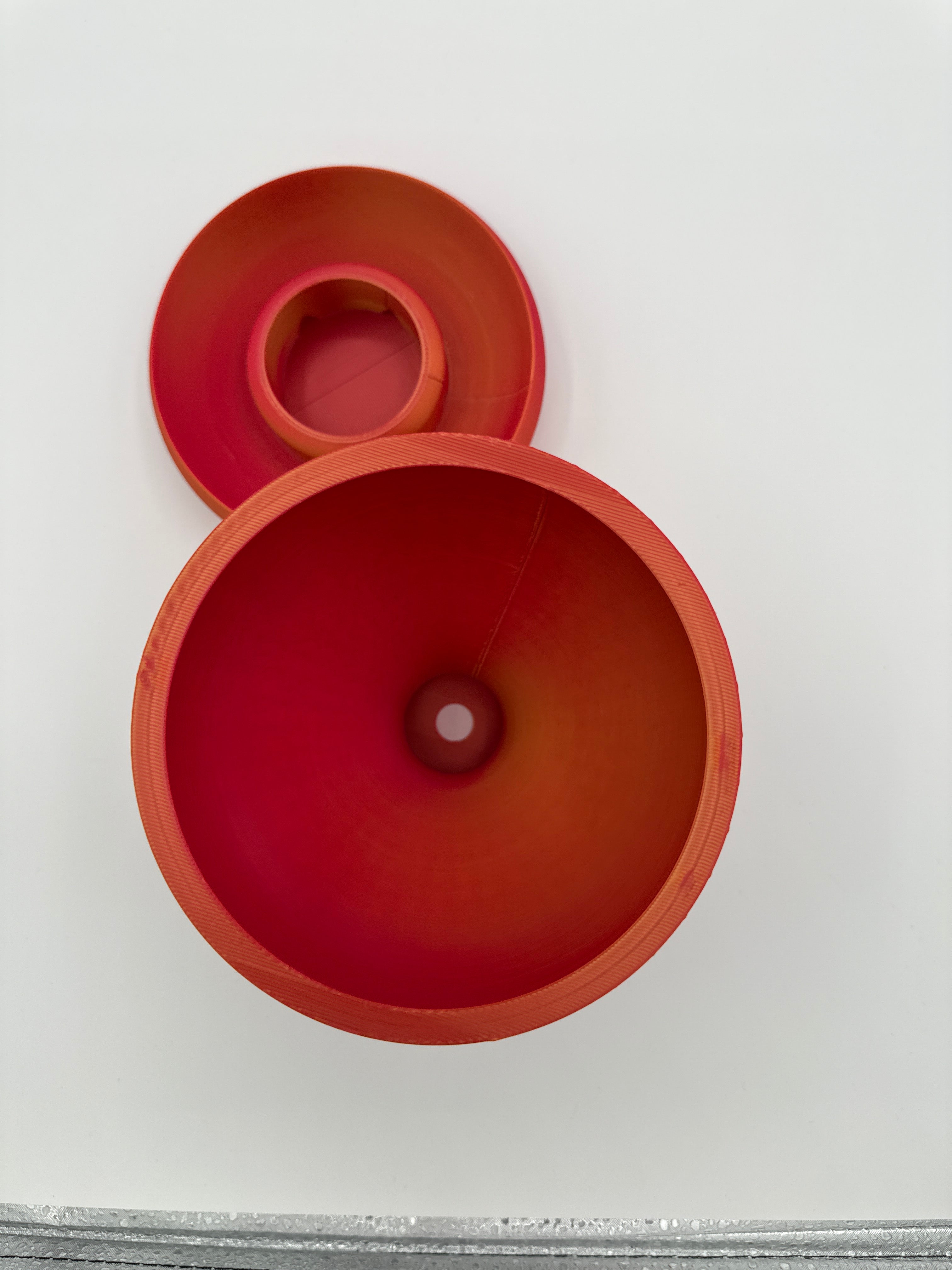 Yin Planter | 3D Printed Indoor PLA Pot with Drip Tray - Printed to Order