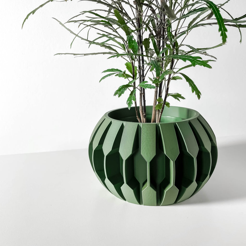 Gervi Planter Pot and Drainage Tray – Print to Order