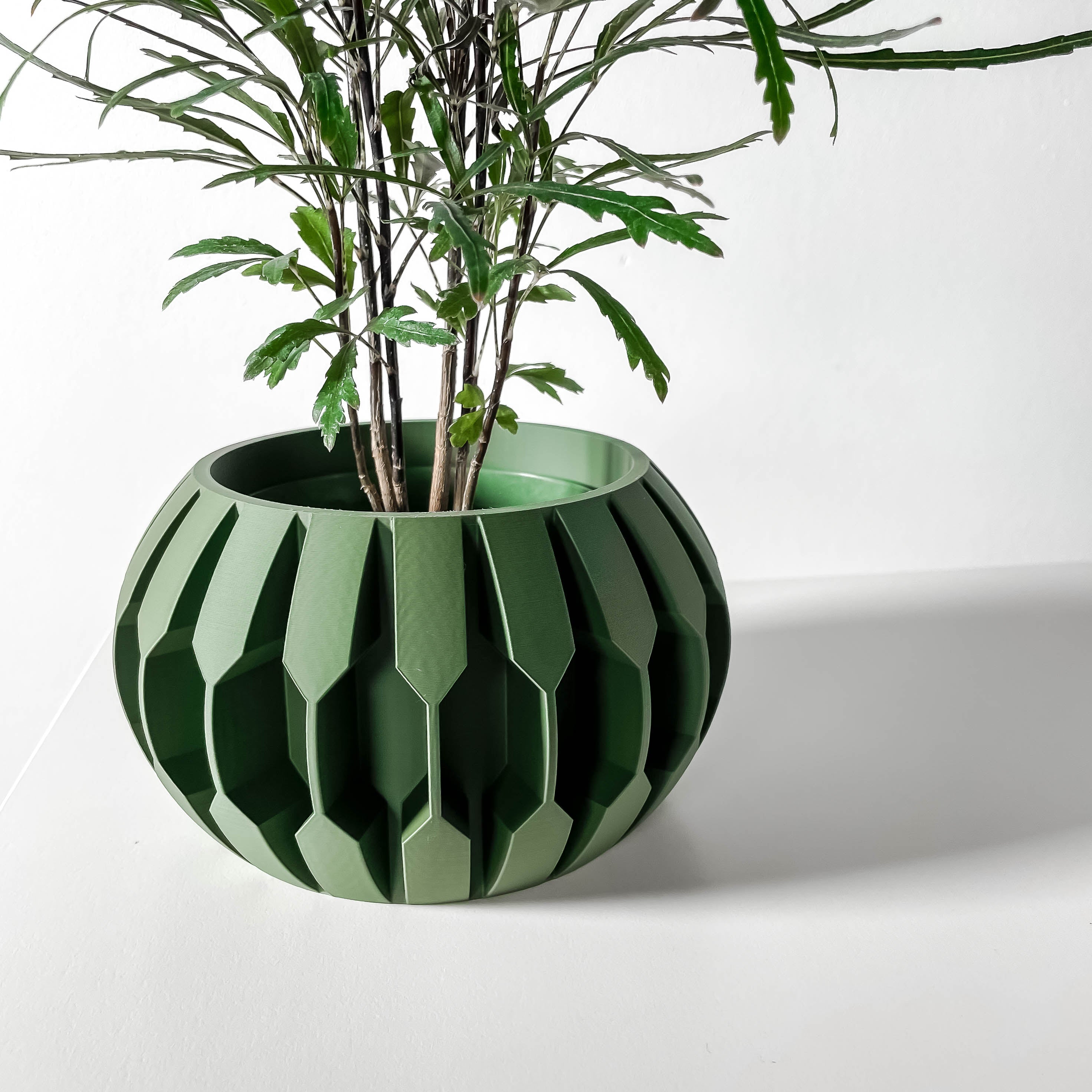 Gervi Planter Pot and Drainage Tray – Print to Order